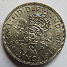 Load image into Gallery viewer, 1948 King George VI Florin / Two Shillings Coin In High Grade
