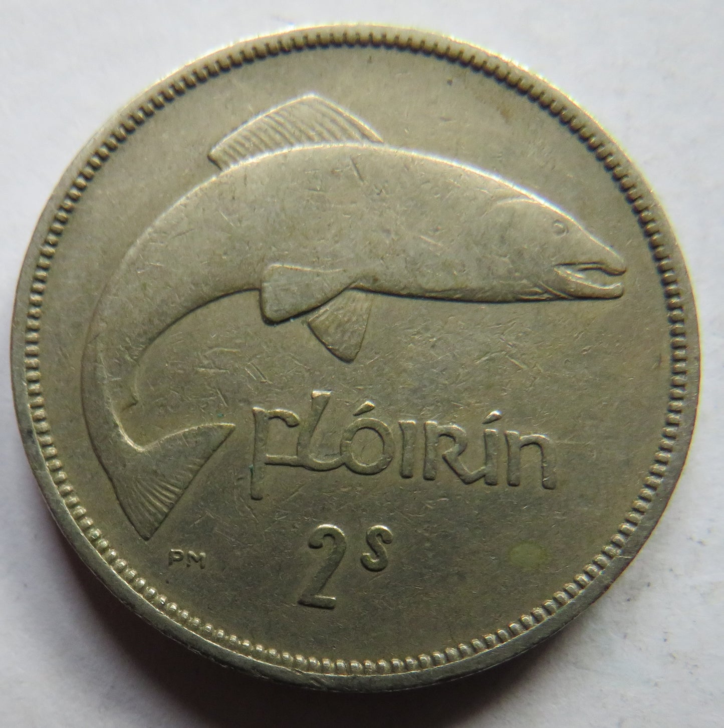 1954 Ireland Eire Florin / 2 Shillings Coin