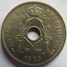 Load image into Gallery viewer, 1929 Belgium 10 Centimes Coin In High Grade
