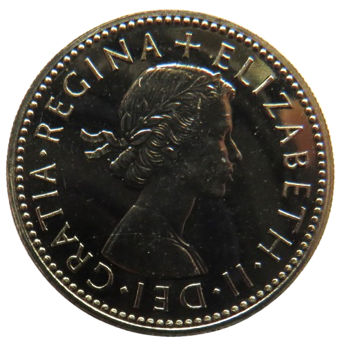 1970 Queen Elizabeth II Scottish Proof Shilling Coin