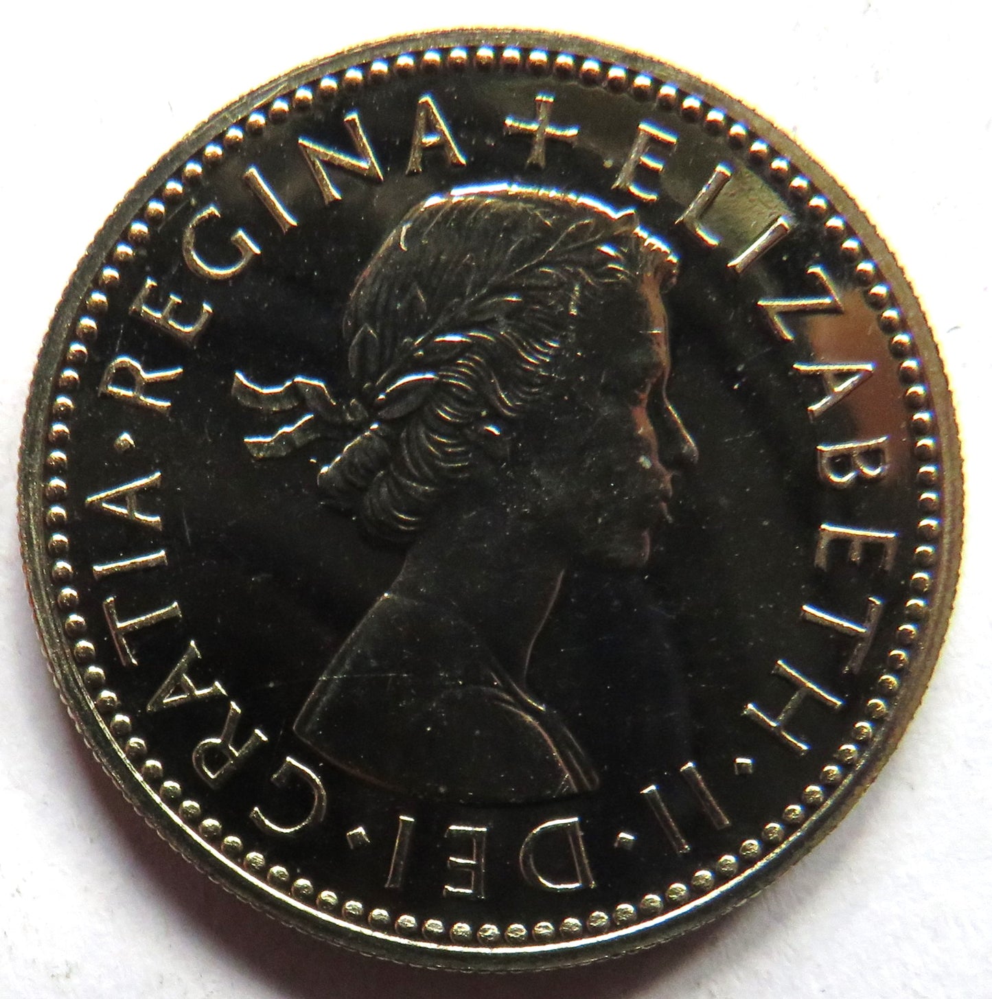1970 Queen Elizabeth II Scottish Proof Shilling Coin