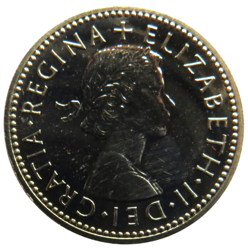 1970 Queen Elizabeth II Scottish Proof Shilling Coin