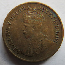 Load image into Gallery viewer, 1932 King George V Canada One Cent Coin
