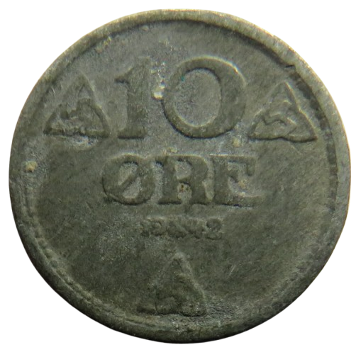 1942 Norway One 10 Coin