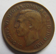 Load image into Gallery viewer, 1941 King George VI Australia One Penny Coin
