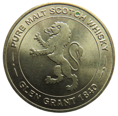 Glen Grant 1840 Pure Malt Scotch Whisky Advertising Medal