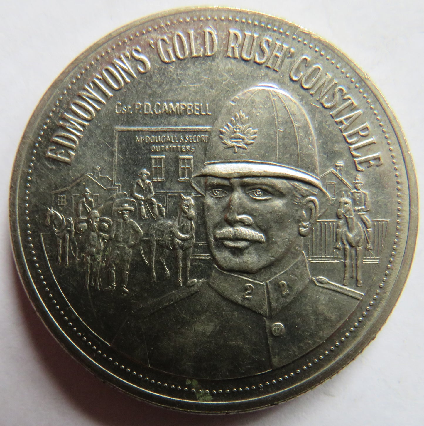 1976 Souvenir of Edmonton Klondike Days $1 Token