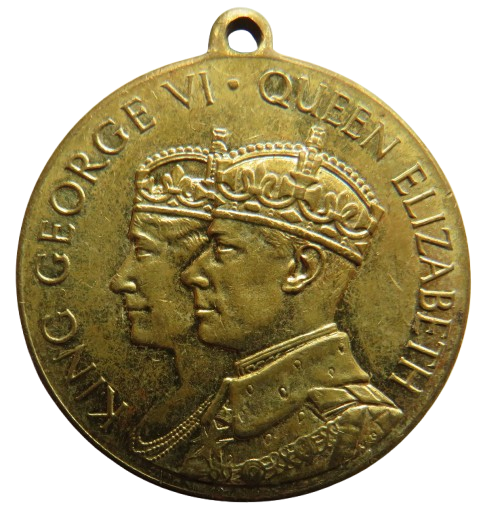 1937 King George VI Coronation Medal Struck By Rowntrees