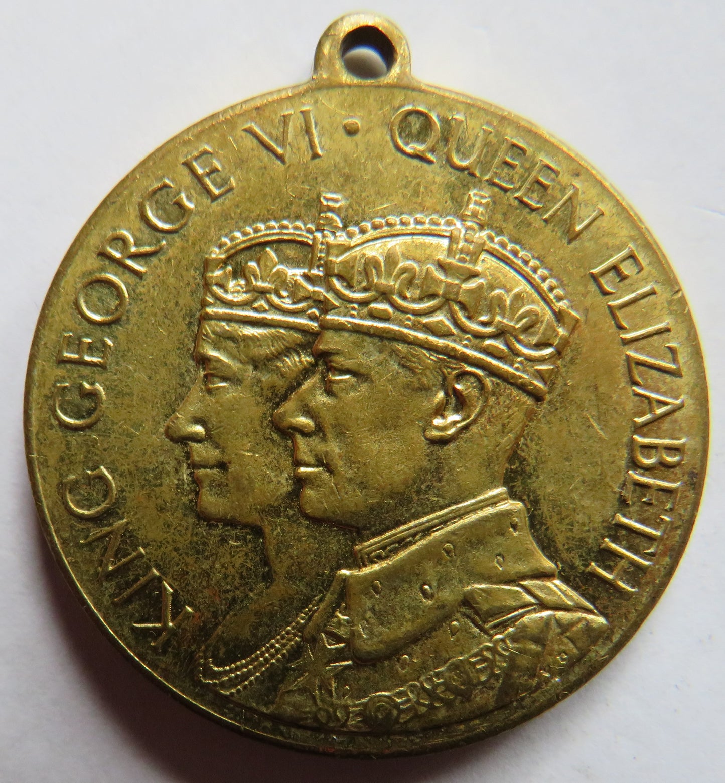1937 King George VI Coronation Medal Struck By Rowntrees