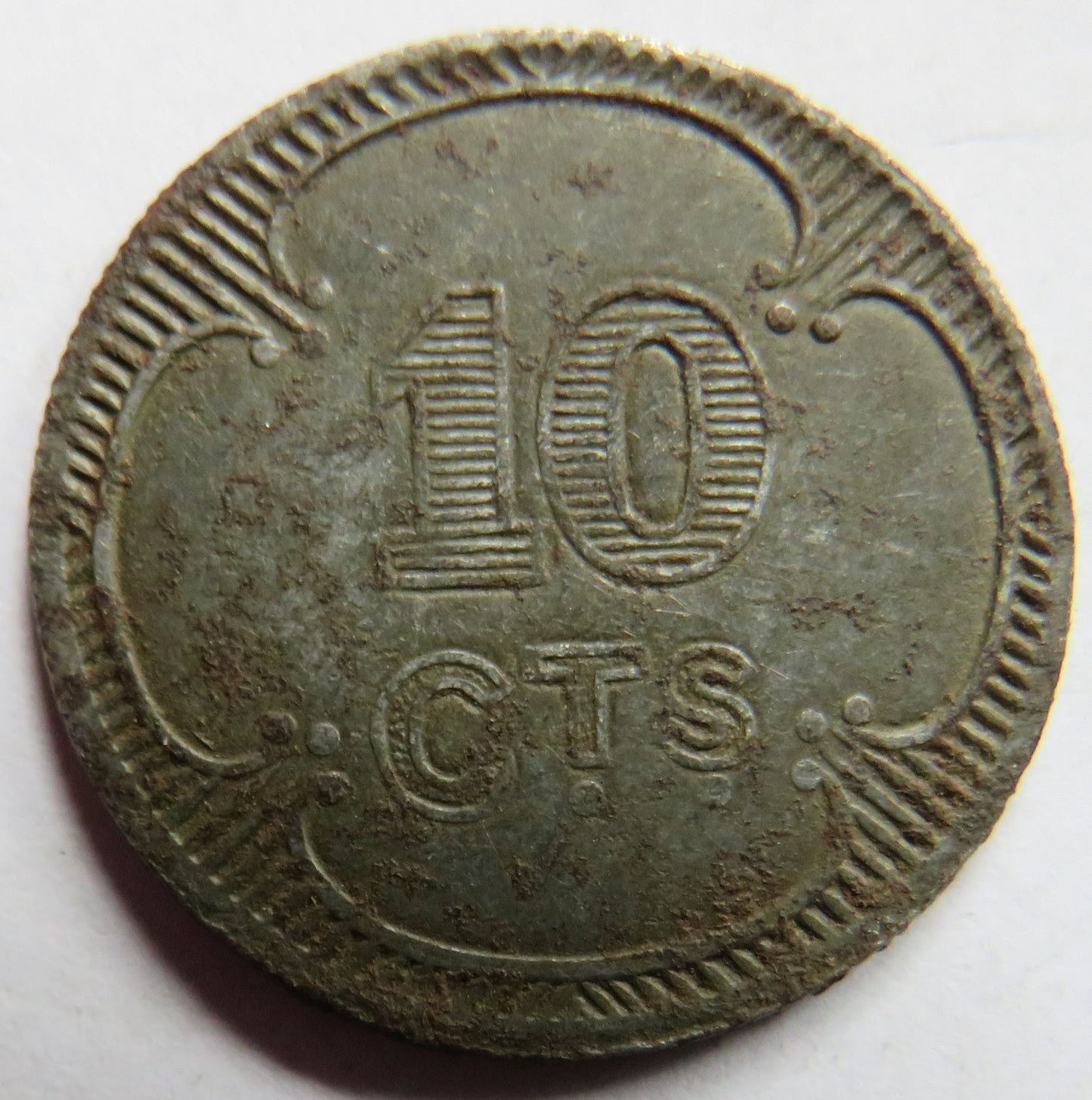 WWI British Expeditionary Forces 10 Centimes Token