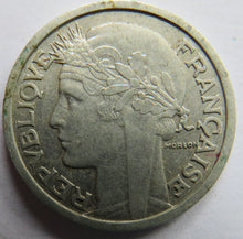 Load image into Gallery viewer, 1941 France 2 Francs Coin
