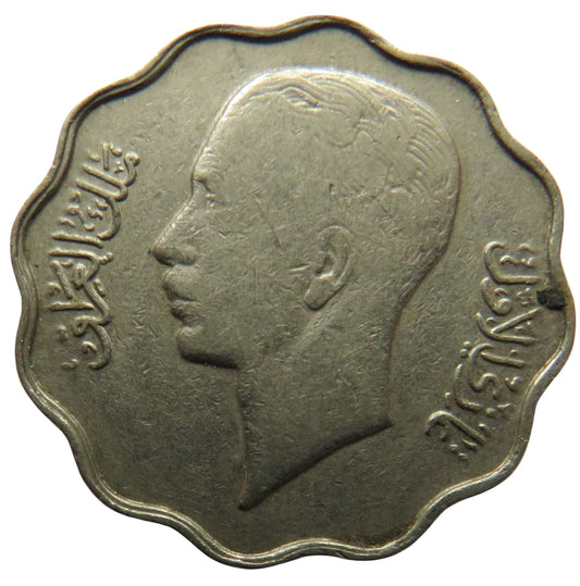 1937 Iraq 10 Fils Coin