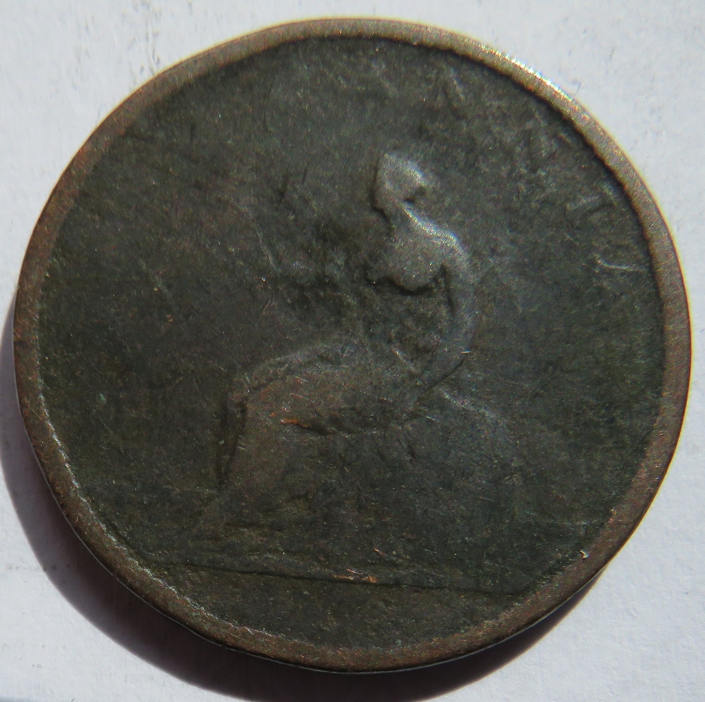 1807 King George III Halfpenny Coin - Great Britain