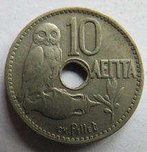 Load image into Gallery viewer, 1912 Greece 10 Lepta Coin
