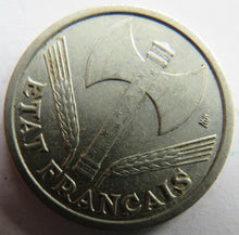 Load image into Gallery viewer, 1943 France One Franc Coin
