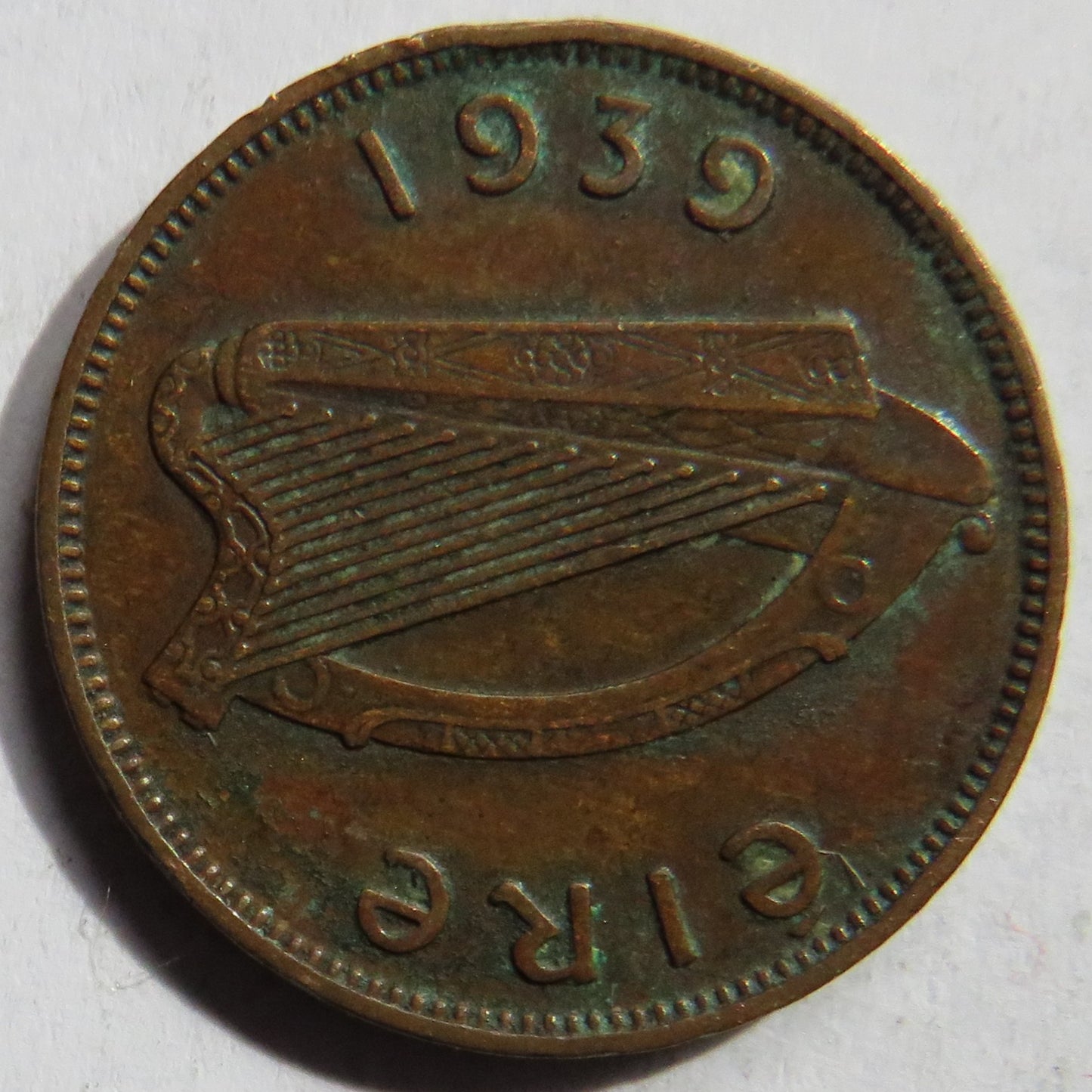 1939 Ireland Eire Farthing Coin
