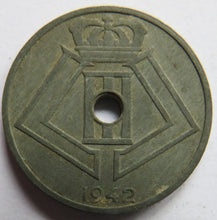 Load image into Gallery viewer, 1942 Belgium 25 Centimes Coin
