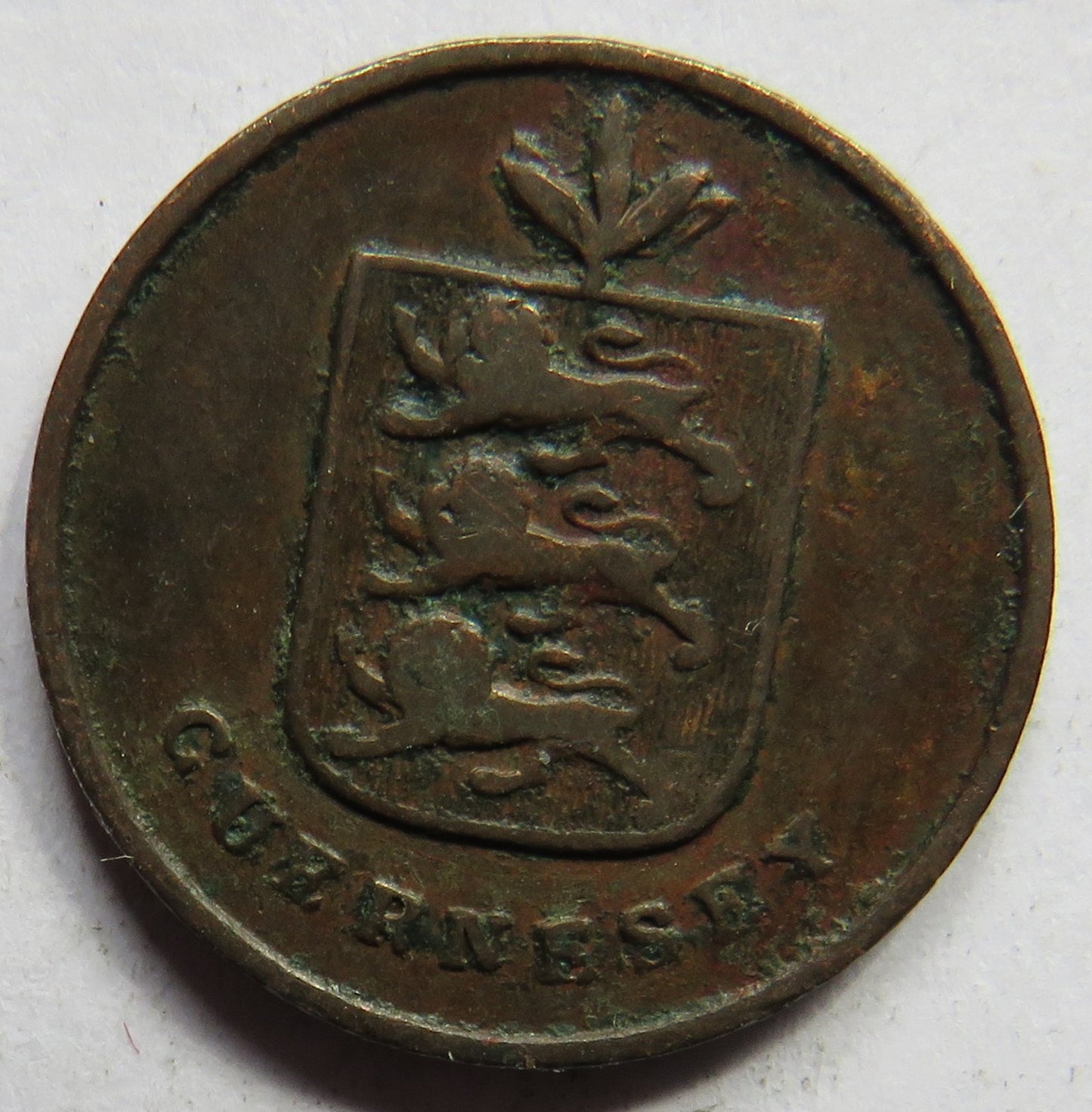 1830 Guernsey One Double Coin