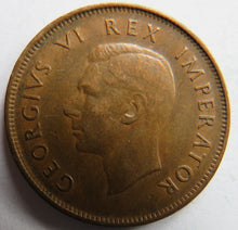 Load image into Gallery viewer, 1942 King George VI South Africa Halfpenny Coin
