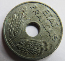 Load image into Gallery viewer, 1943 France 20 Centimes Coin
