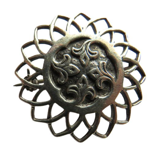 Sterling Silver Ladies Brooch By John Hart "Iona"