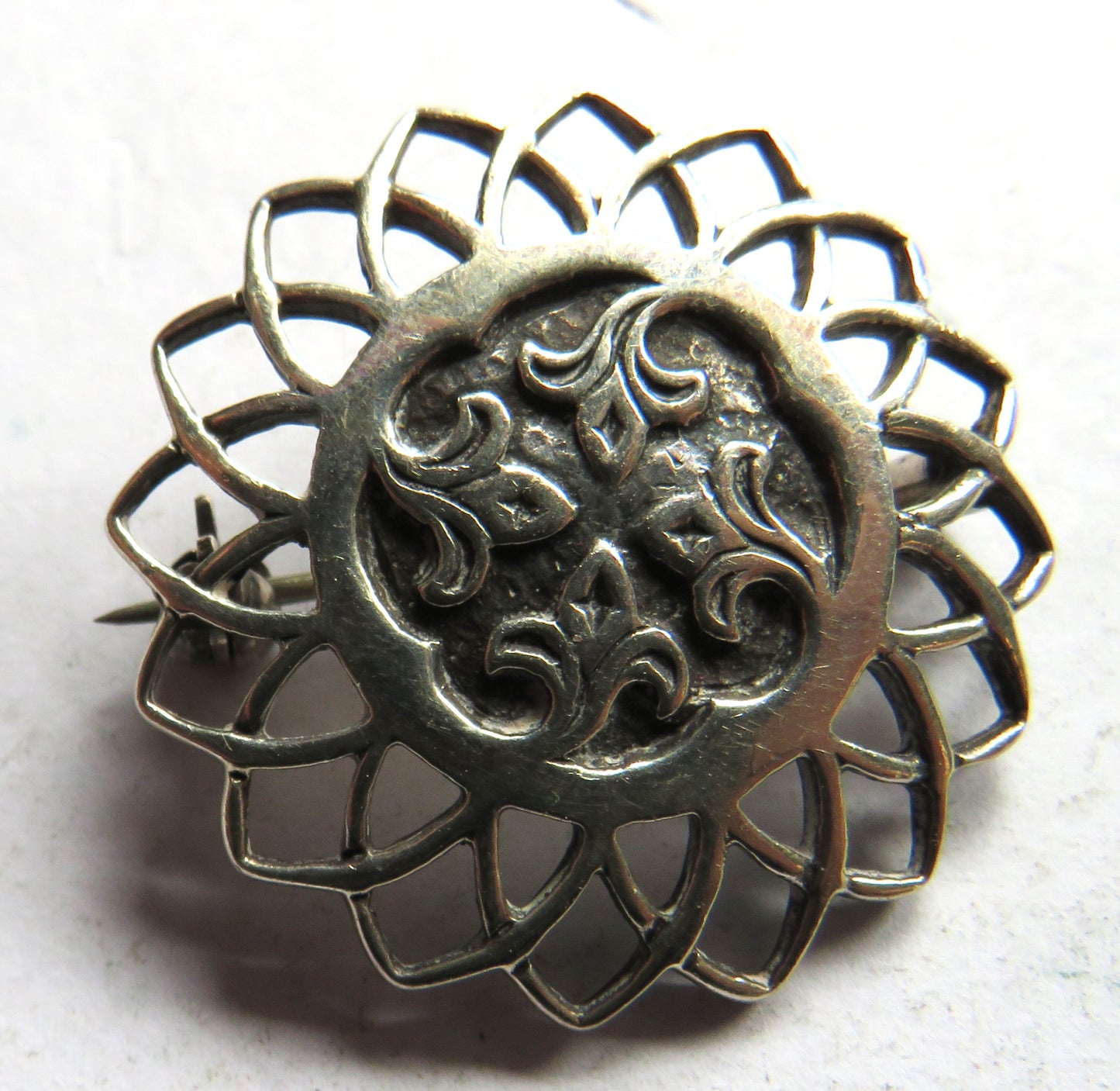Sterling Silver Ladies Brooch By John Hart "Iona"