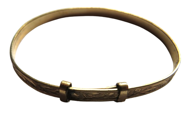 Vintage Ladies Rolled Gold Bracelet