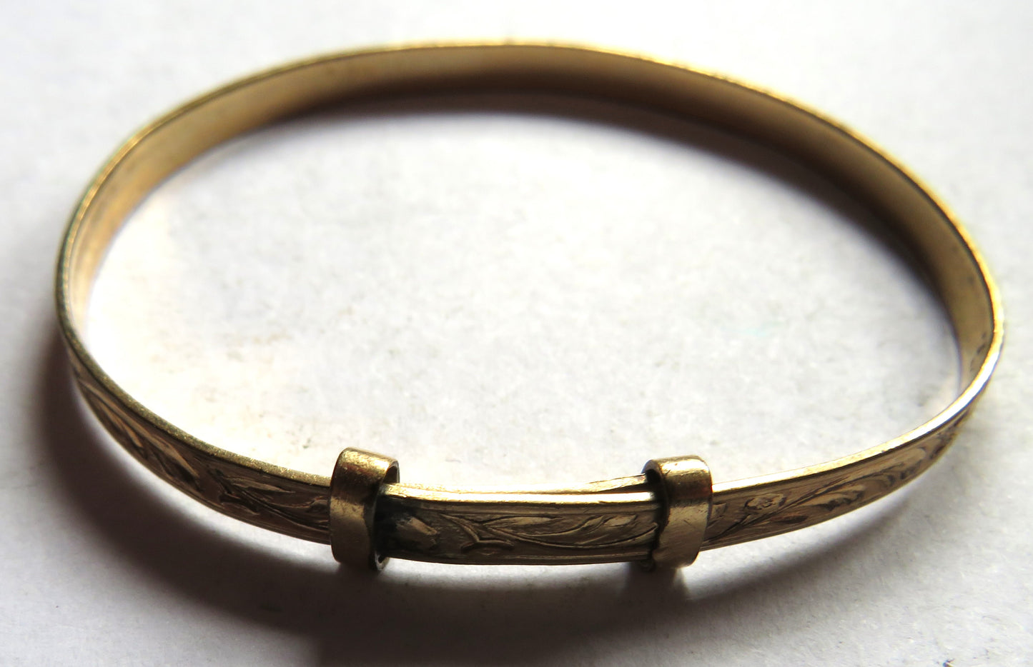 Vintage Ladies Rolled Gold Bracelet