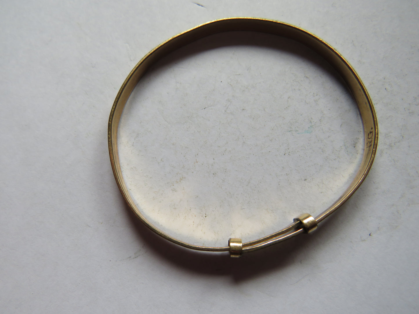 Vintage Ladies Rolled Gold Bracelet