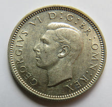 Load image into Gallery viewer, 1939 King George VI Silver Sixpence Coin High Grade - Great Britain
