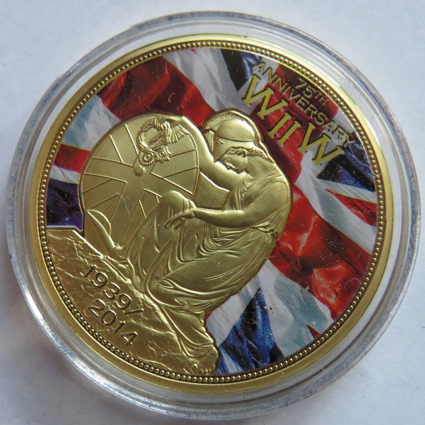 1939-2014 75th Anniversary of WWII Commemorative Coin Attack On Pearl Harbour