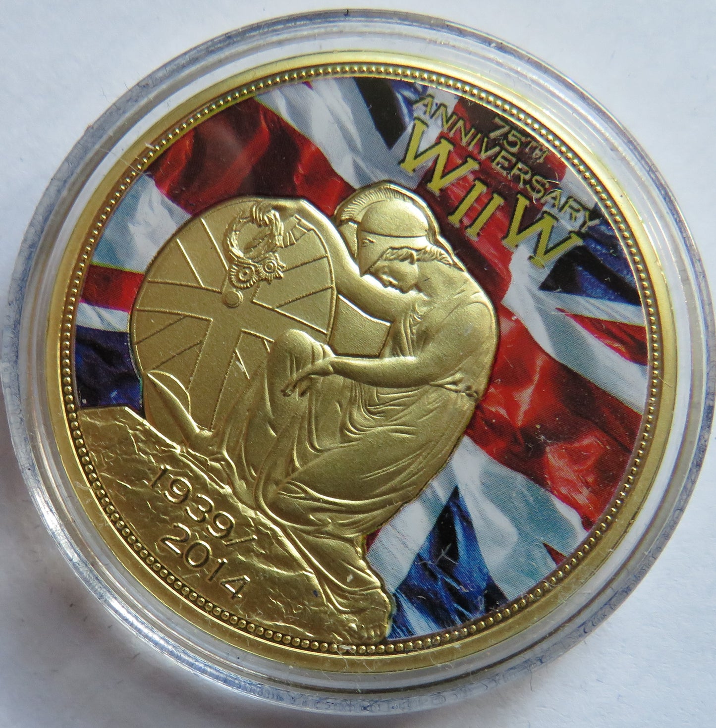 1939-2014 75th Anniversary of WWII Commemorative Coin Battle of Stalingrad