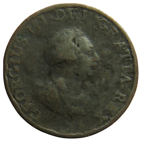 1799 King George III Halfpenny Coin - Great Britain