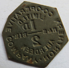 Load image into Gallery viewer, Northern Cooperative Company Ltd Aberdeen 1/2d Token
