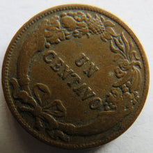 Load image into Gallery viewer, 1919 Peru One Centavo Coin
