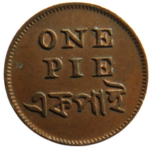 Load image into Gallery viewer, 1831-1835 Bengal Presidency (British India) One Pie Coin In Higher Grade
