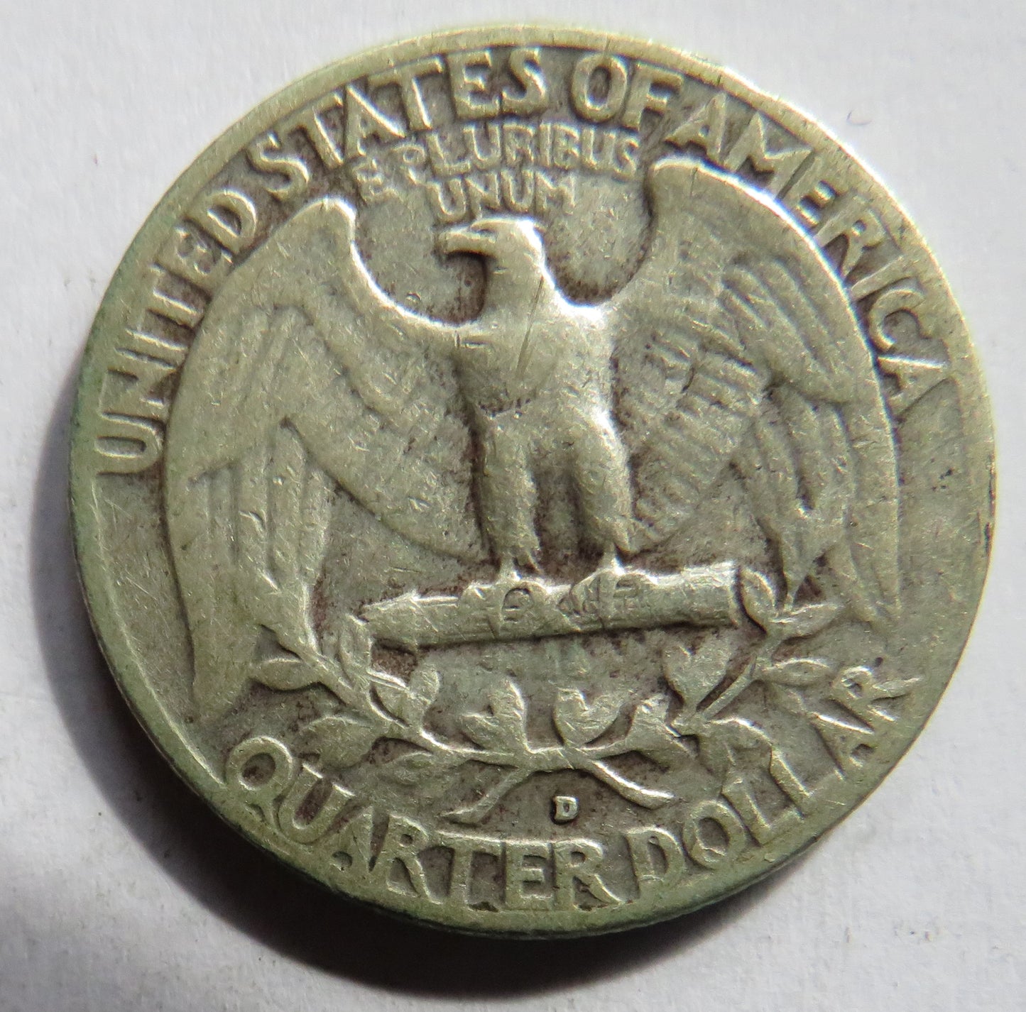 1956 USA Washington Silver $1/4 Quarter Coin