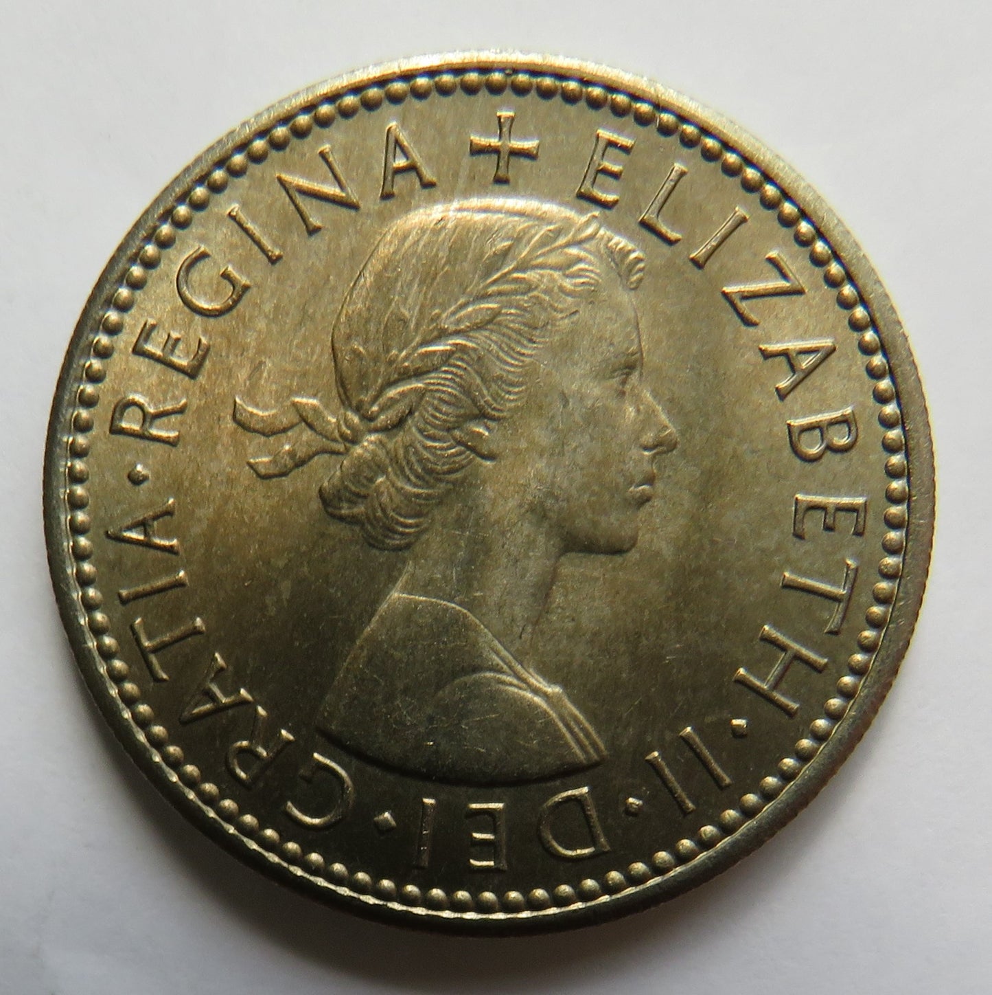 1966 Queen Elizabeth II Scottish Shilling Coin High Grade - Great Britain