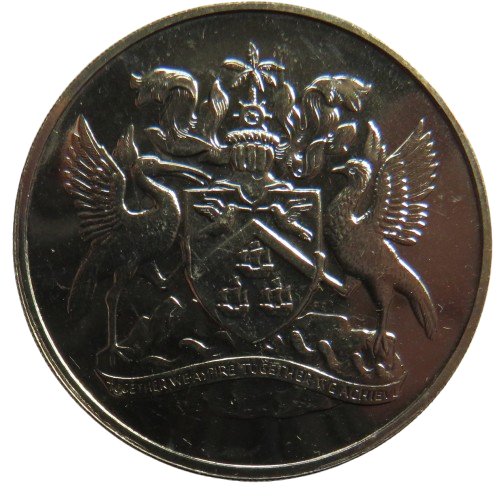 1970 Trinidad & Tobago $1 Dollar Coin