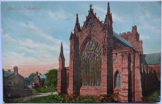 Vintage Postcard of Carlisle Cathedral