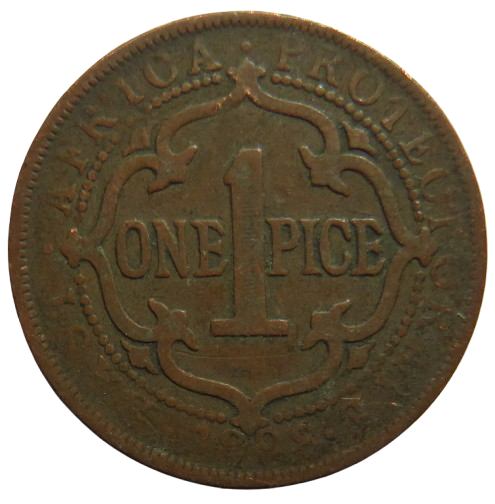 1898 East Africa Protectorate One Pice Coin