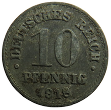 Load image into Gallery viewer, 1918 Germany 10 Pfennig Coin
