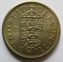 Load image into Gallery viewer, 1966 Queen Elizabeth II English Shilling Coin High Grade - Great Britain
