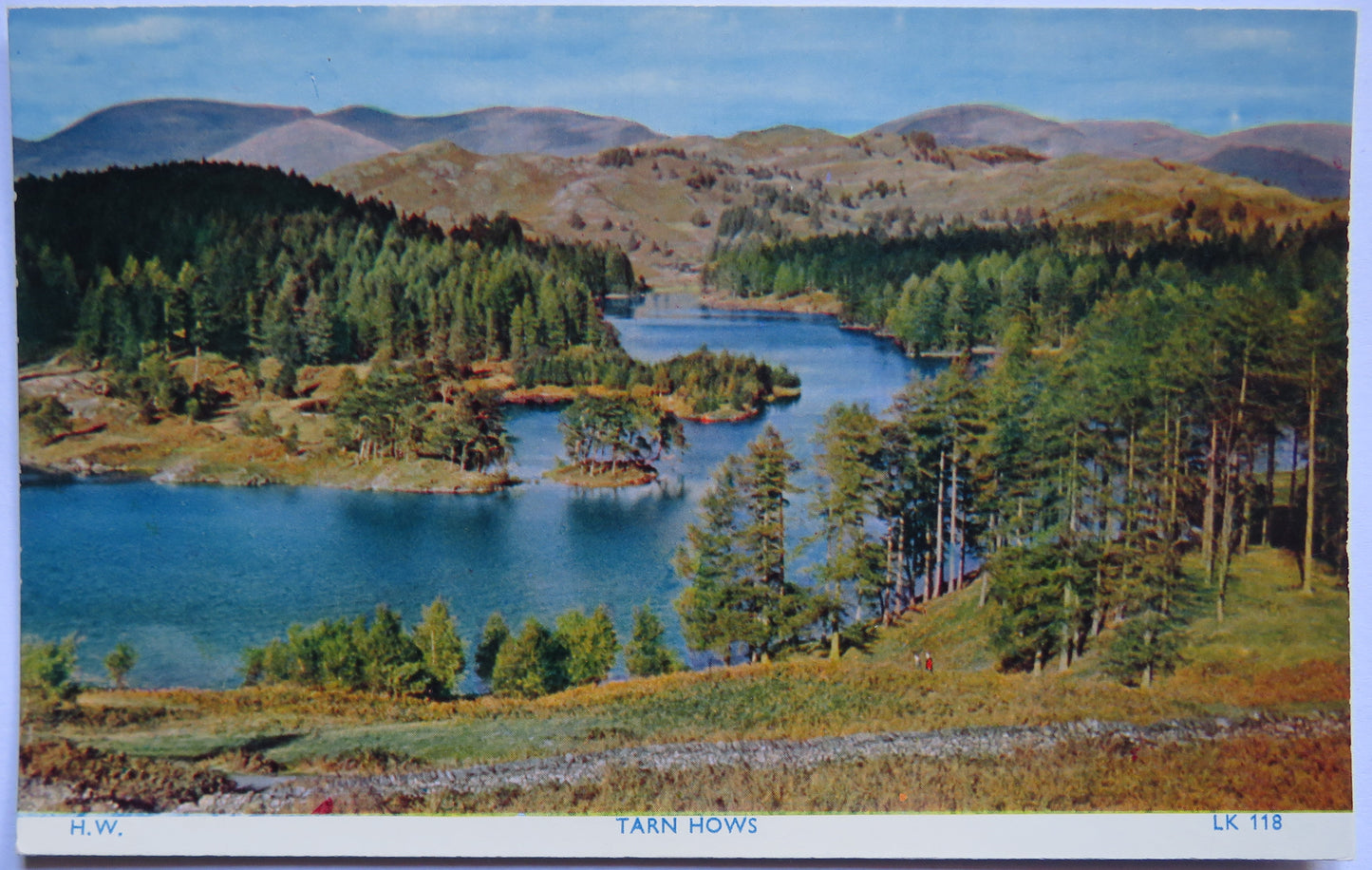 Vintage Postcard of Tarn Hows