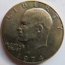 Load image into Gallery viewer, 1974 USA Eisenhower $1 One Dollar Coin
