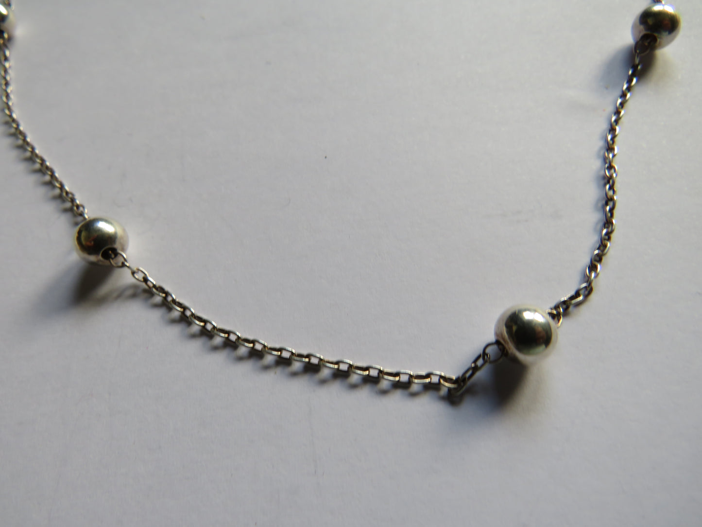 Ladies Sterling Silver Necklace