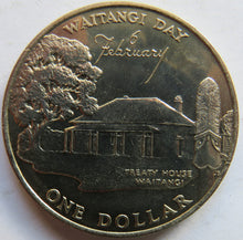 Load image into Gallery viewer, 1977 New Zealand $1 One Dollar Coin Silver Jubilee / Waiting Day
