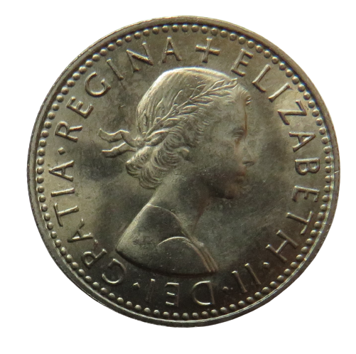 1966 Queen Elizabeth II Sixpence Coin In High Grade - Great Britai