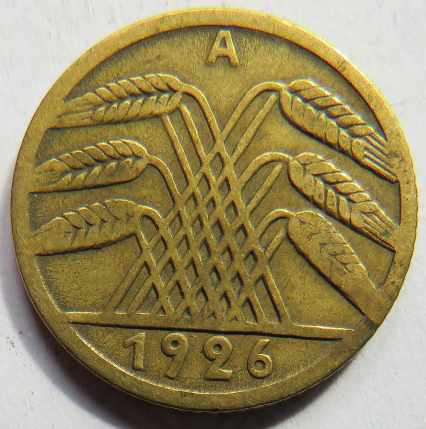 1926-A Germany - Weimar Republic 5 Reichspfennig Coin