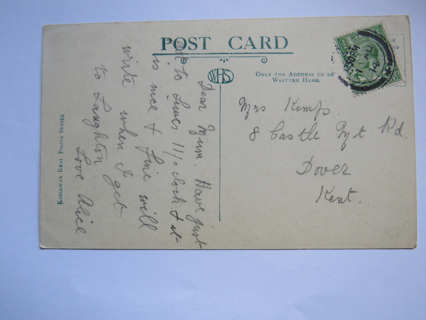Vintage Multiview Postcard of Views of Lewes, 1914